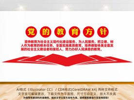 教育方针文化墙