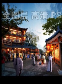 古镇街市