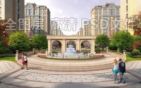 小区喷泉