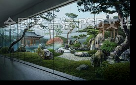 松石效果图