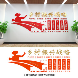 乡村振兴文化墙