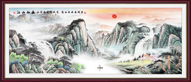 国画山水