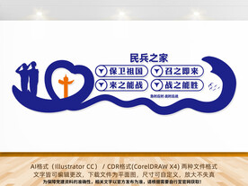 民兵之家文化墙