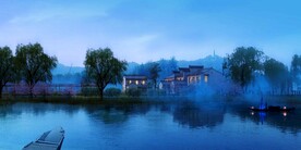 江南水乡清晨