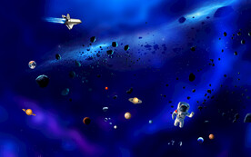蓝色星空