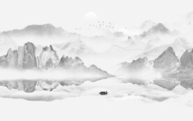 水墨画