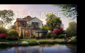 高档欧式别墅