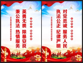 警察海报