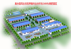 养殖场鸟瞰图
