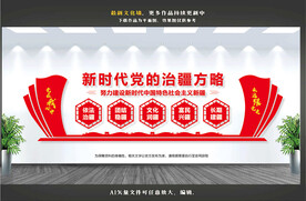 党的治疆方略文化墙