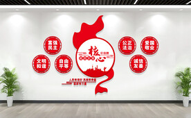 社会主义核心价值观文化墙