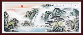 国画山水