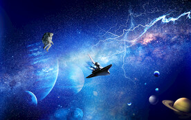 宇宙幻星空背景