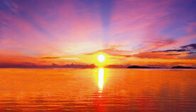 油画风景意境山水画欧美风景油画