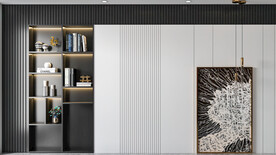 轻奢极简3D墙纸背景墙