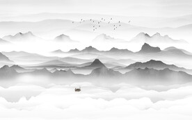 新中式山水画