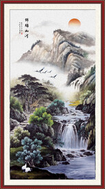 景秀山河