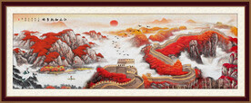 长城油画
