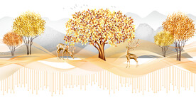 晶瓷画 抽象画 新中式