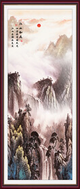玄关山水画