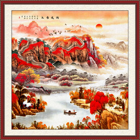 长城风景画