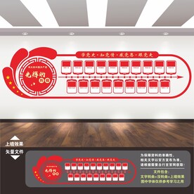 党的光辉历程文化墙