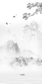 水墨画