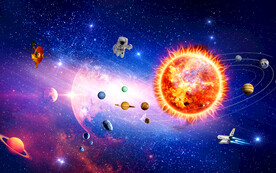 宇宙星空太阳系