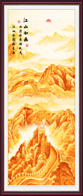 玄关山水画