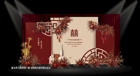 新中式婚礼效果图