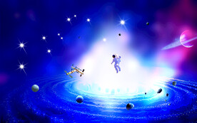 星系宇宙星空背景