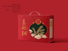 小麦胚糊包装 平面图