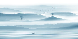 水墨山水画