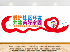 爱护社区环境共建美好家园