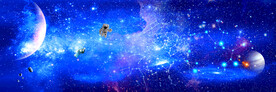 蓝色星空