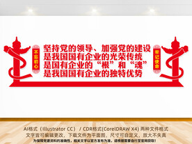 国有企业形象墙