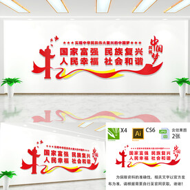 中国梦文化墙