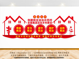 创建民主法治示范村