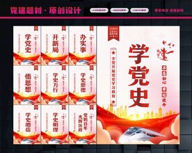学党史展板