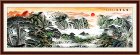 国画山水