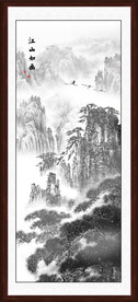 国画山水画