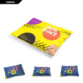 物流快递包装袋样机