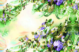 定位花
