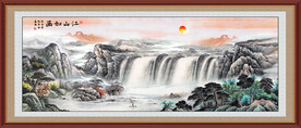 国画山水画