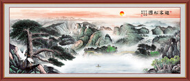 黄山迎客松