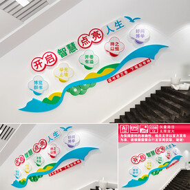 图书馆文化墙