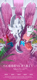 女神节女王节妇女节夜店酒吧海报