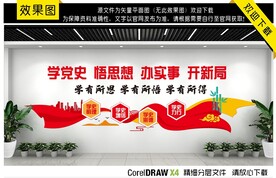 学党史文化墙