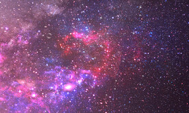 紫色星空