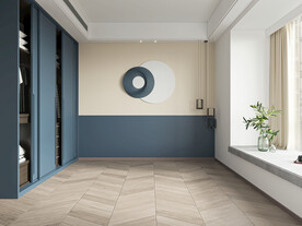 北欧卧室背景墙